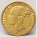 AUSTRALIA 1876 . ONE 1 SOVEREIGN . MELBOURNE . GOLD